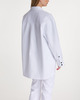 KHAITE Shirt Mahmet Top Denim White S