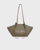 YUZEFI Bag Mochi Pebble Grain Leather  Taupe ONESIZE