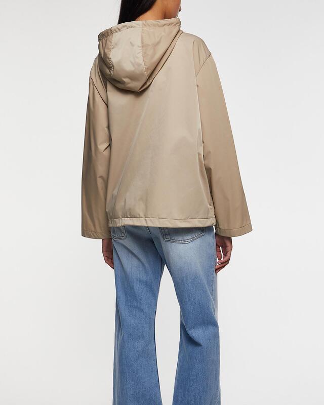 Moncler Jacka Cassiopea Hooded Brun MONCLER 2 (M)