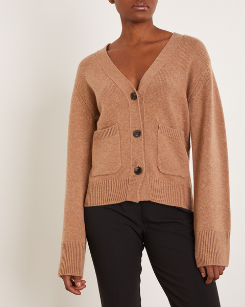 Cashmere Cardigan Danni Valnöt 1