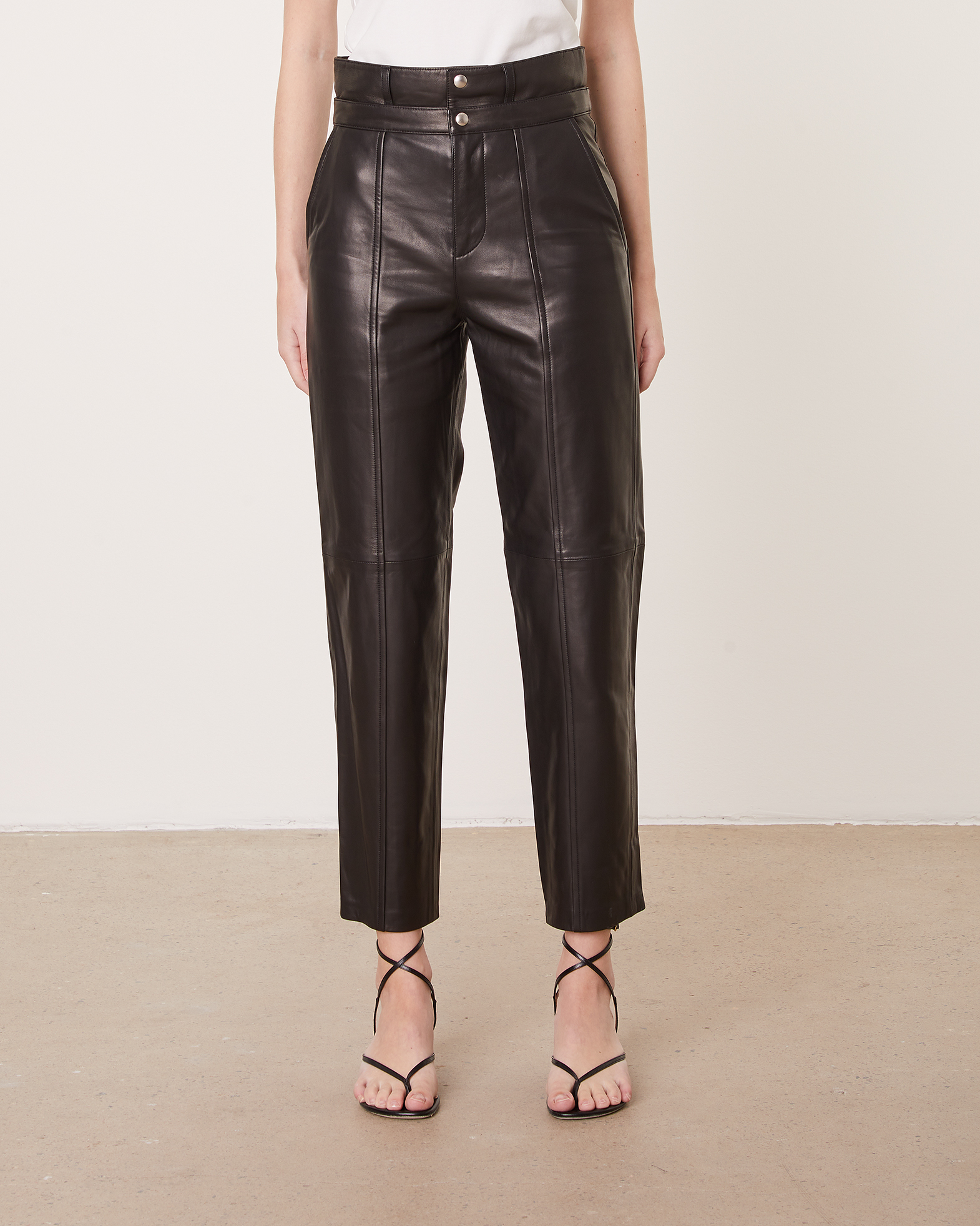 IRO - Leather Trouser Futari | WAKAKUU