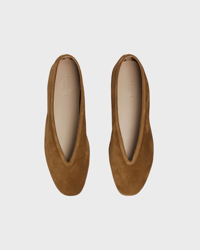 Le Monde Beryl Ballerina Ballet Luna Slipper Taupe EUR 39,5