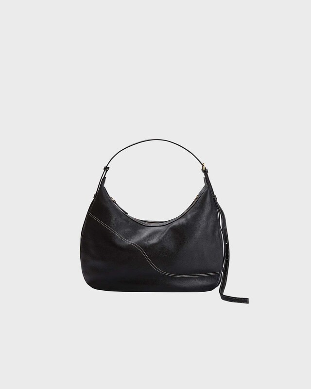 ATP Atelier Bag Potenza Black Contrast Stitch Black ONESIZE