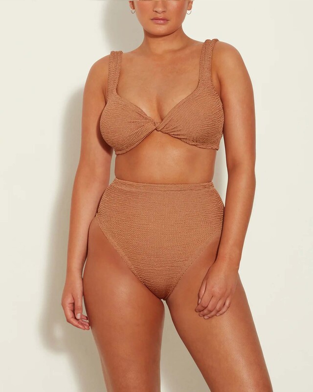 Hunza G Bikini Jamie  Brown ONESIZE