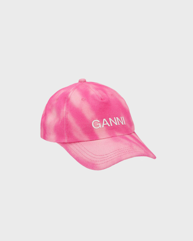 Ganni Keps Cotton Canvas  Rosa ONESIZE