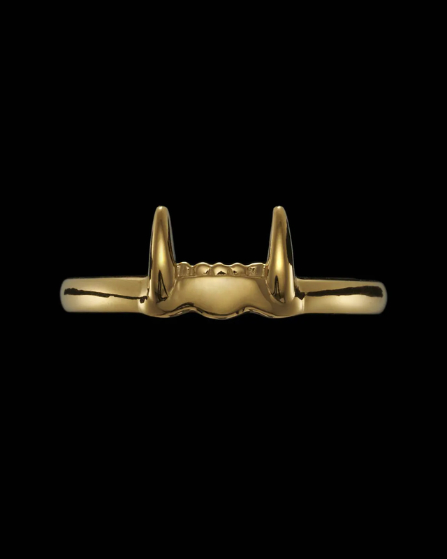Maria Nilsdotter Ring Jaw Lower Guld XS