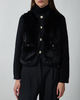 Moncler Cardigan Padded Alpaca & Wool Blend Black L