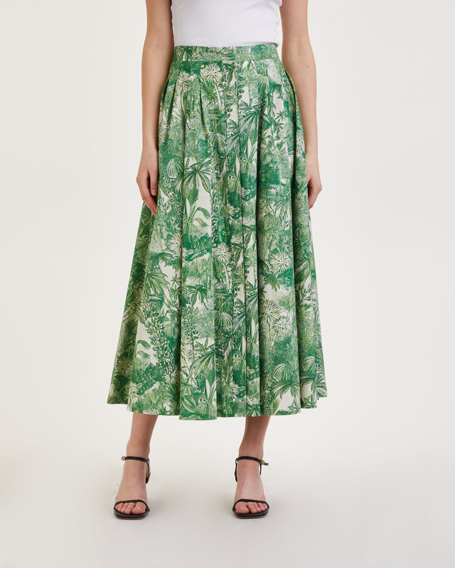 Max Mara Studio Skirt Palla  Green IT 48 (EUR 44)