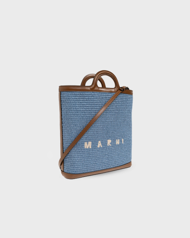 Marni Väska Tropicalia Raffia Mocca ONESIZE