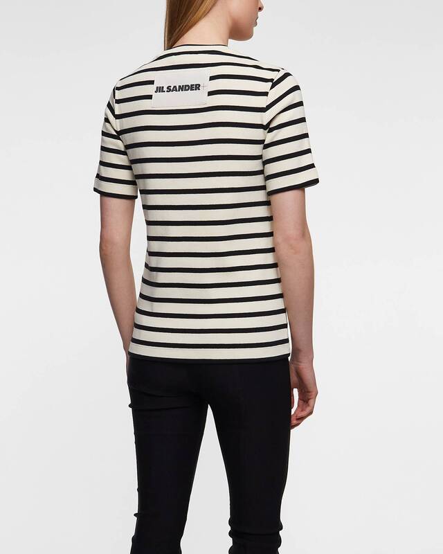 Jil Sander T-shirt Girocollo Blå S