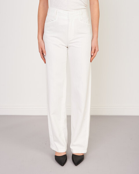 WASHED CASUAL PANT Offwhite 1