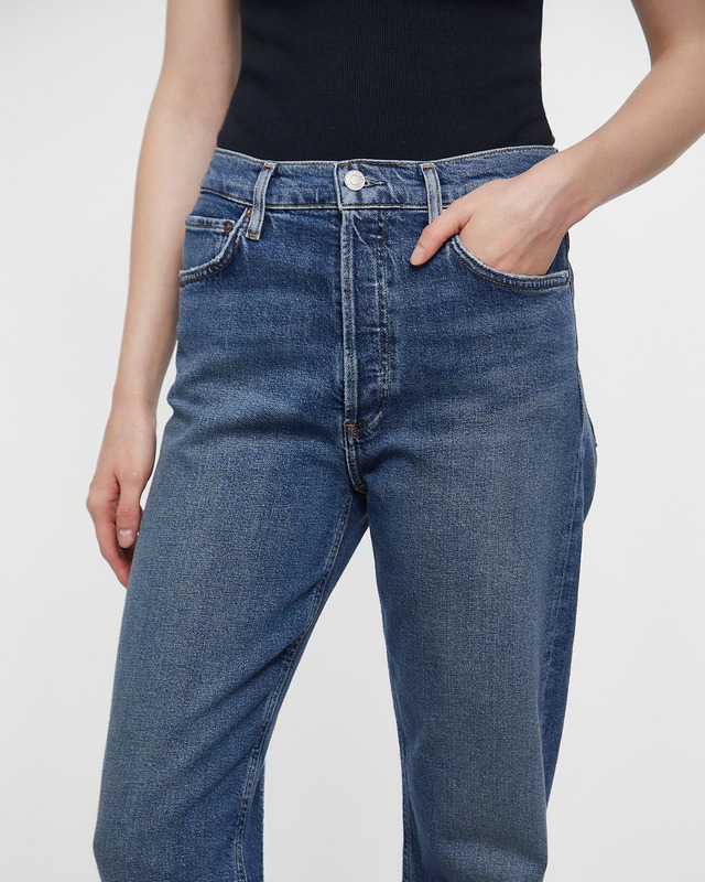 AGOLDE Jeans 90`s Pinch High Waist In Overcast Washed blue 27