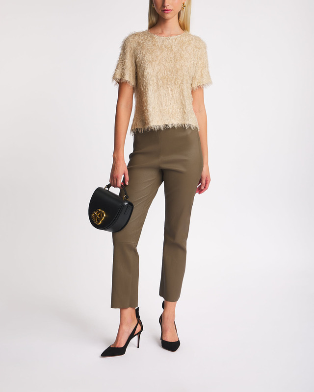By Malene Birger Trousers Florentina Beige 42