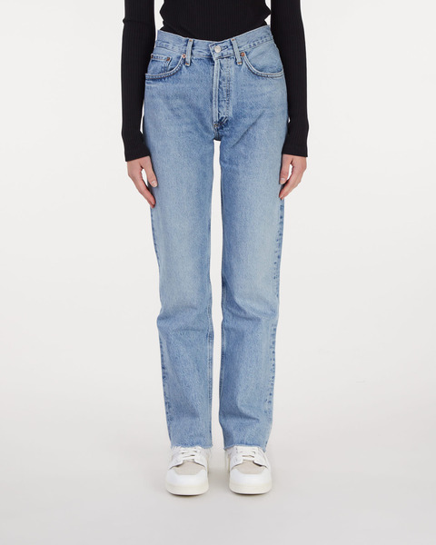 Lana Mid Rise Vintage Straight Sway  Washed blue 1
