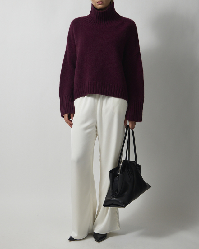 Soft Goat Pologenser Girlfriend Bordeaux XS