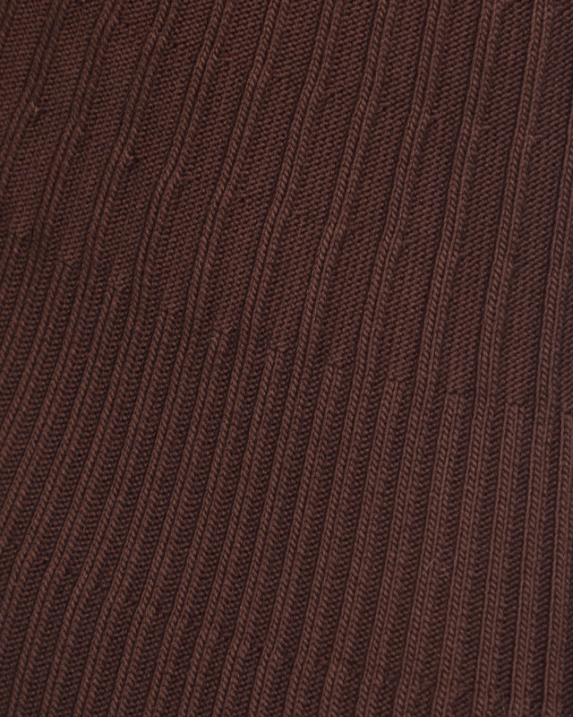 Cult Gaia Dress Chrysta Knit Brun XS