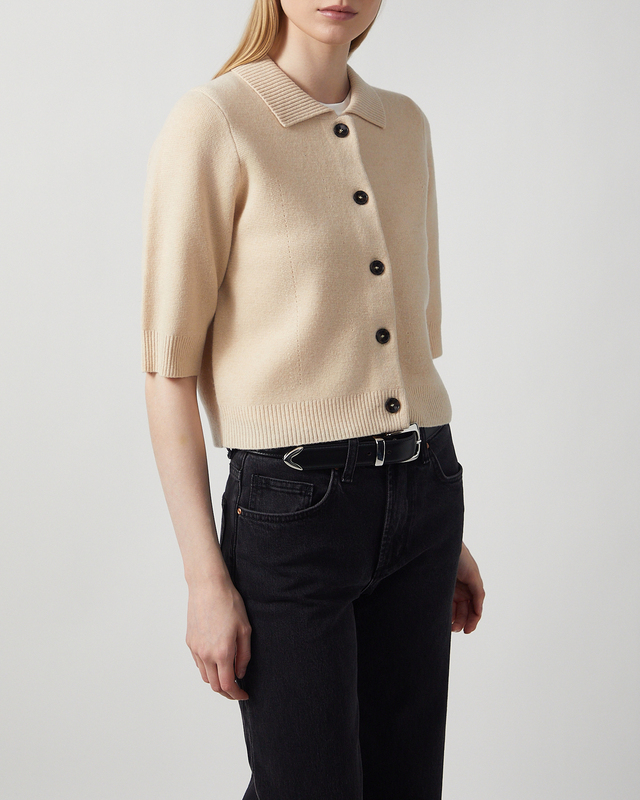 The Garment Cardigan Como Cropped Beige UK 8 (EUR 36)