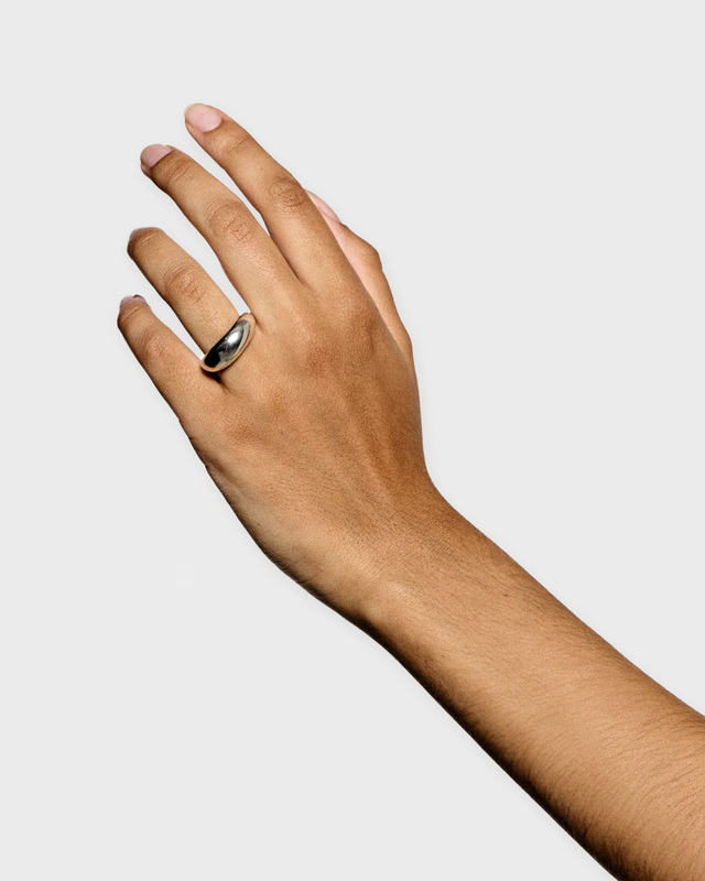 LIÉ STUDIO Ring Anna Silver 56
