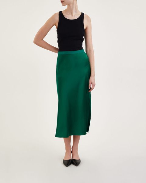 Skirt Hana Satin Green 1