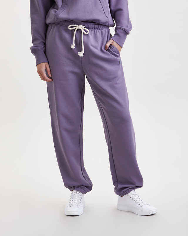Acne Studios Byxor Sweatpant Face Ljuslila S
