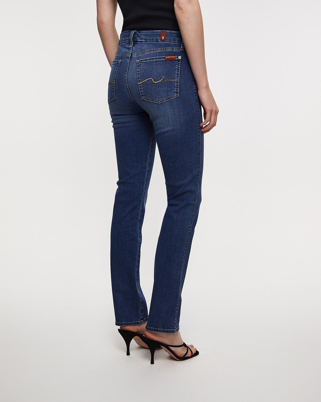 7 For All Mankind Jeans Kimmie Straight Duchess Mid blue  29