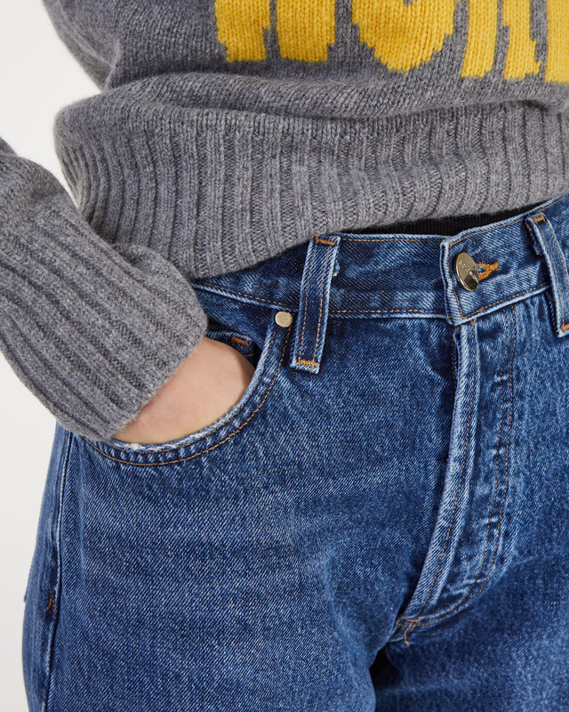Goldsign Jeans Harper In Moran Indigo 27