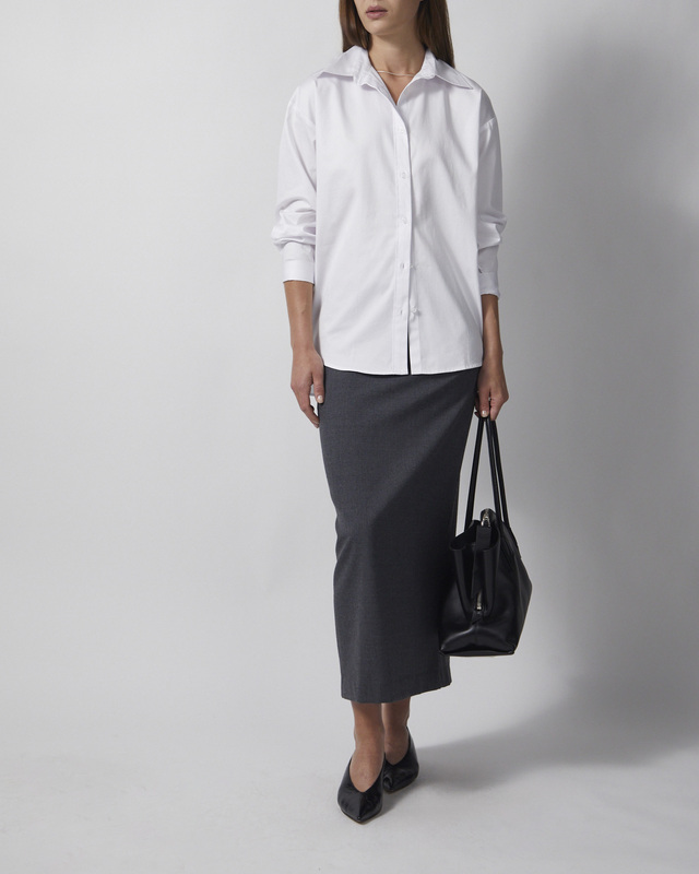 Wakakuu Icons Skjorta Classic Cotton Vit S