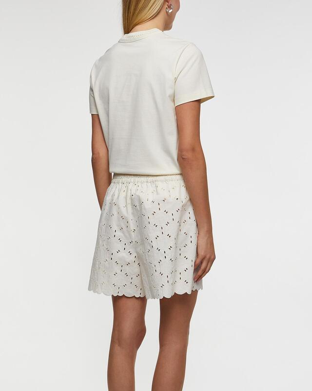 Moncler Shorts Broderie Anglaise Natural IT 42 (EUR 36)