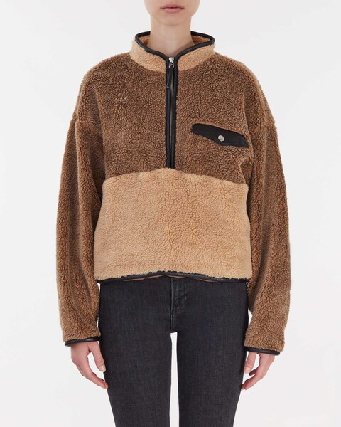 Jacket ROYCE PULLOVER Beige/brun 1