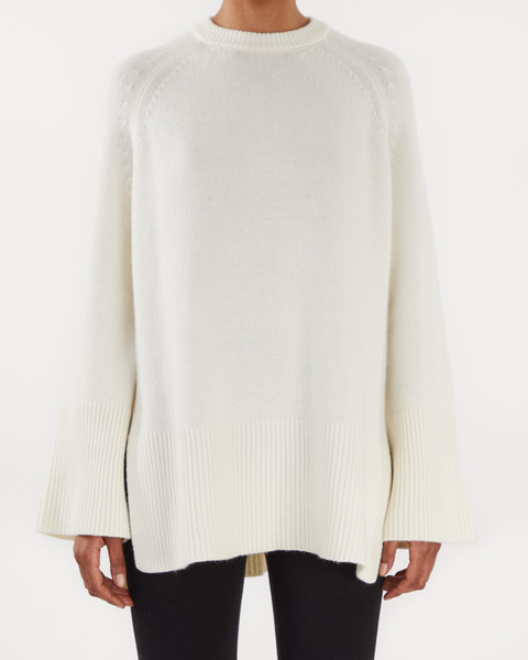 Long knit Inez Naturvit 2
