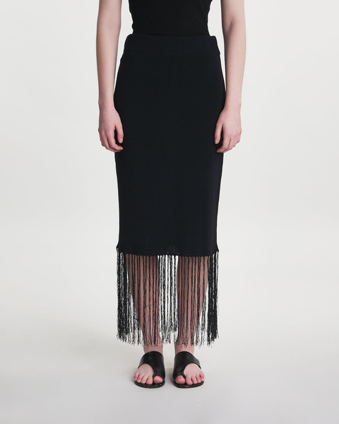 Skirt Fringe Black 2