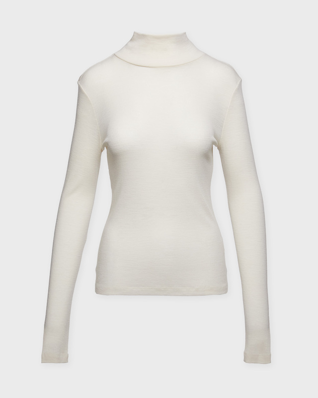 Wakakuu Icons Sweater Turtleneck Merino Wool Creme XS