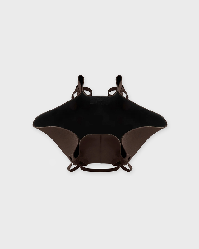 YUZEFI Väska XL Mochi Pebble Grain Leather Espresso ONESIZE