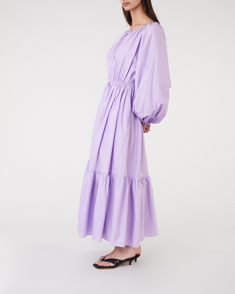 The Voluminous Crew Dress  Light purple 2
