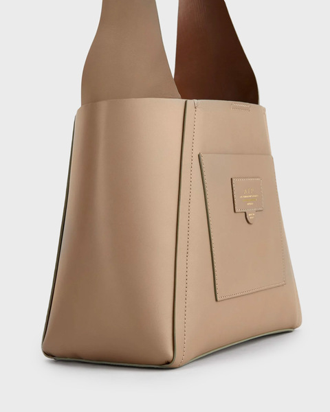 Väska Certaldo Taupe Double Faced Nappa Taupe ONESIZE 2
