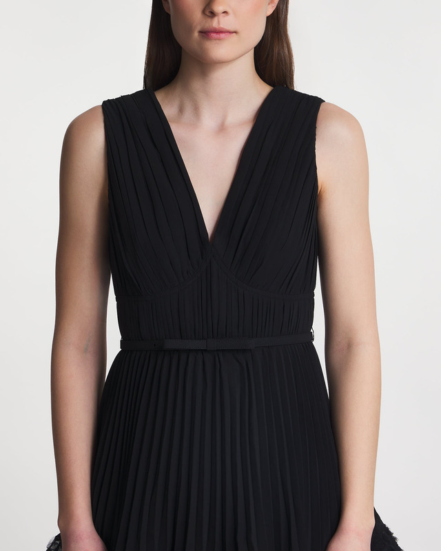 Self-Portrait Dress Chiffon Tier Midi