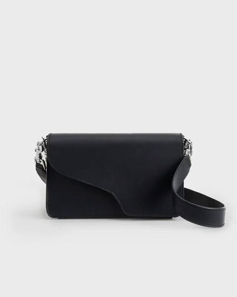 Bag Assisi Black/Silver Vacchetta Svart ONESIZE 1