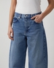 Frame Jeans The Bubble Crop Rapture Raw Light blue wash 28