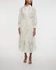 Zimmermann Klänning Dawning Tuck Midi Creme 1 (S-M)