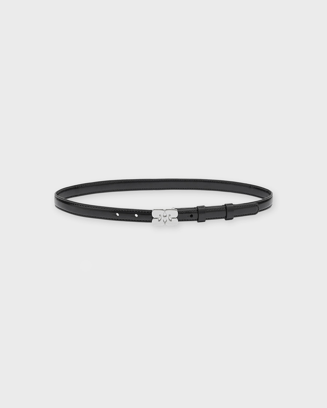 GANNI Skärp Kat Small Patent Svart XS-S