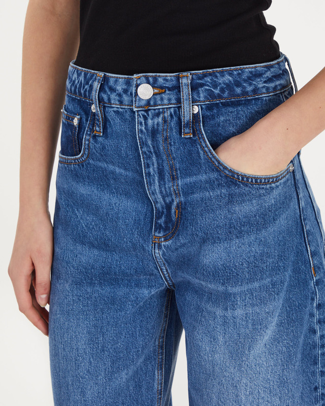 Frame Jeans Long Barrel Blå 27