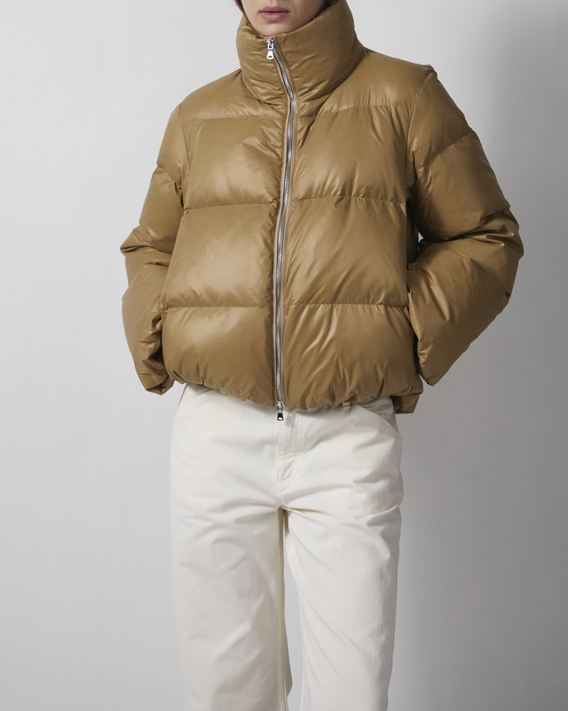 Wakakuu Icons Jacket Storm Puffer Short Beige XS