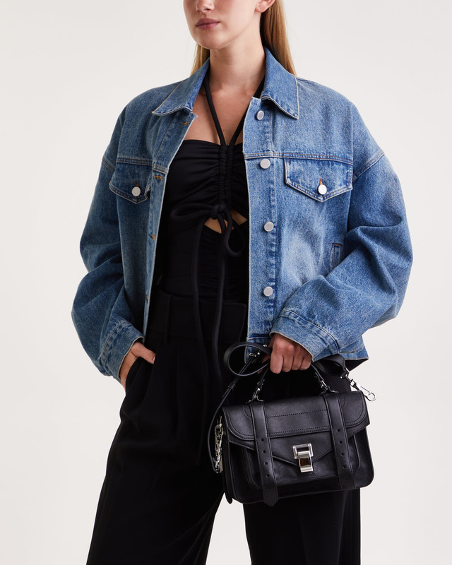 Proenza Schouler Leather Bag PS1 Tiny  Svart ONESIZE