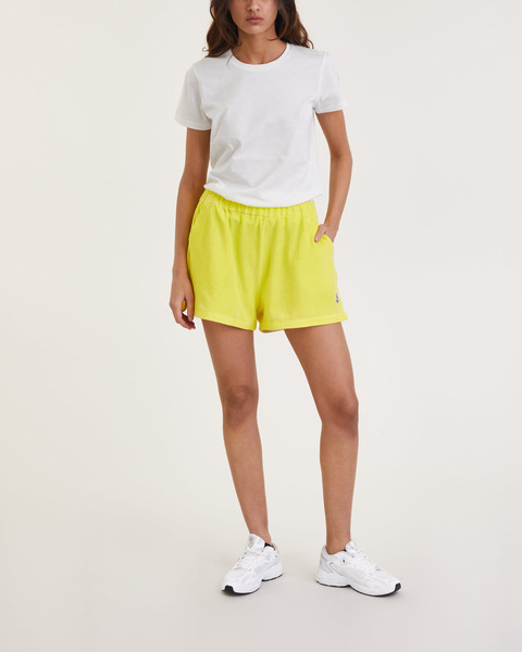 Shorts Relaxed Logo  Yellow 1