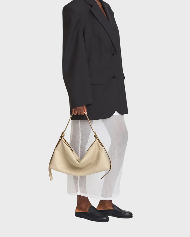 ATP Atelier Castellare Mandorla Grained Calf Creme ONESIZE