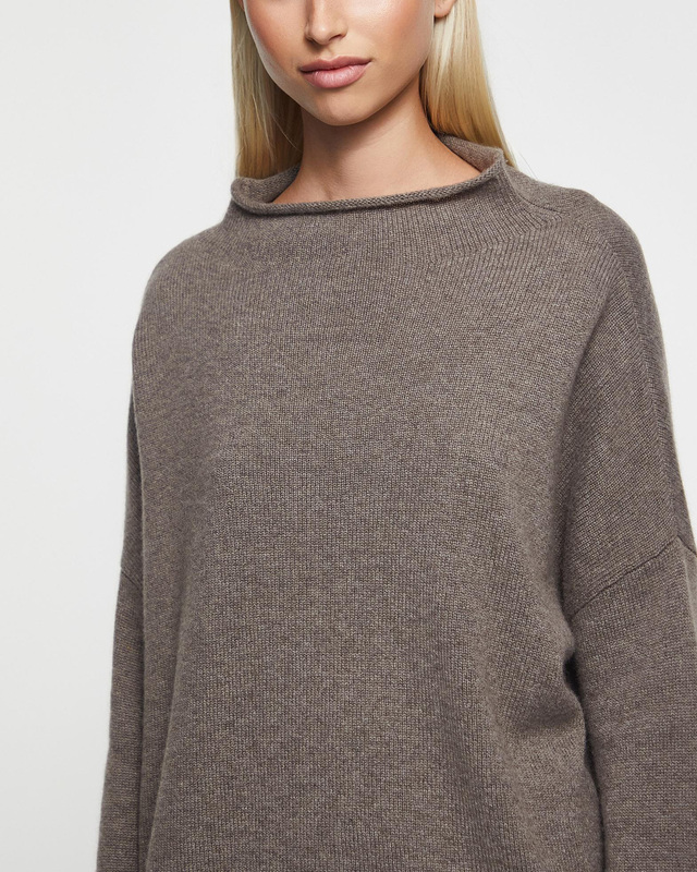 LISA YANG Sweater Sandy Cashmere Brun 0 (XS-S)