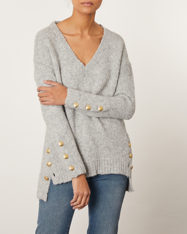 grey boyfriend sweater