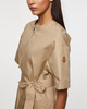 Moncler Klänning Belted Mini Beige IT 42 (EUR 36)