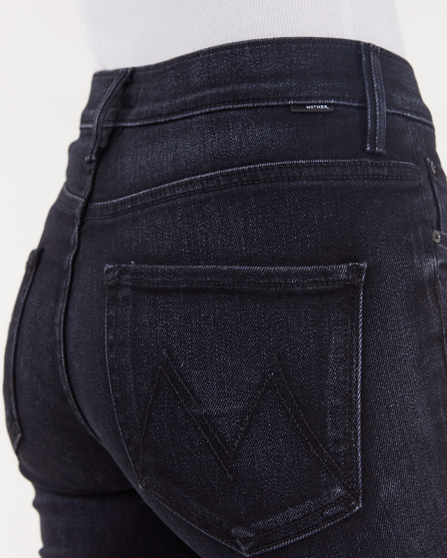 Mother Jeans THE WEEKENDER Washed black 28