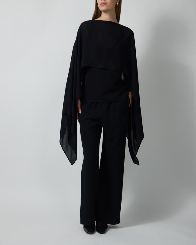 Wakakuu Icons Cape Ilse Sheer Svart ONESIZE